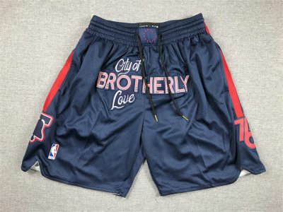 NBA Philadelphia 76ers 23-24 city just don shorts